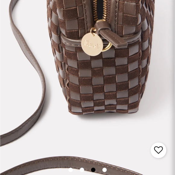 Clare V mahogany suede Midi Sac - Picture 3 of 9